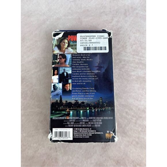 PowerPlay (1999) Rare VHS VCR Tape Erotic Cult Film Movie - Picture 2 of 4